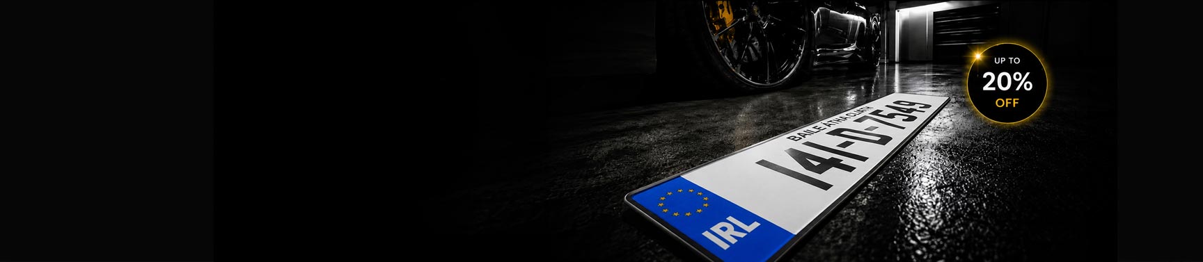 Ireland Number Plates — Summer Sale